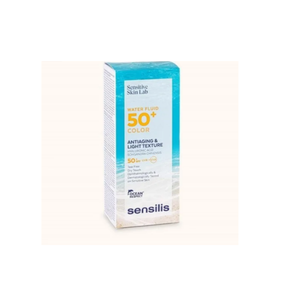 SENSILIS SENSITIVE SKIN WATER FLUID TEINTE SPF50+ 40ML PHARMASHOP SENSILIS SENSITIVE SKIN WATER FLUID TEINTE SPF50+ 40ML