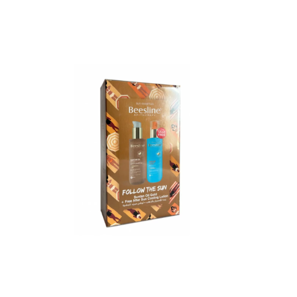 BEESLINE PACK SUNTAN OIL GOLD + AFTER SUN LOTION OFFERT
