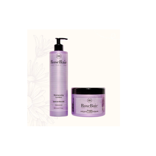 Pack Gamme CAMOMILLE X KÉRATINE ROSEBAIE