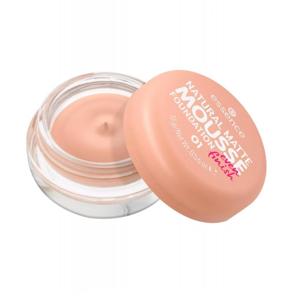 ESSENCE FOND DE TEINT " NATURAL MATTE MOUSSE "