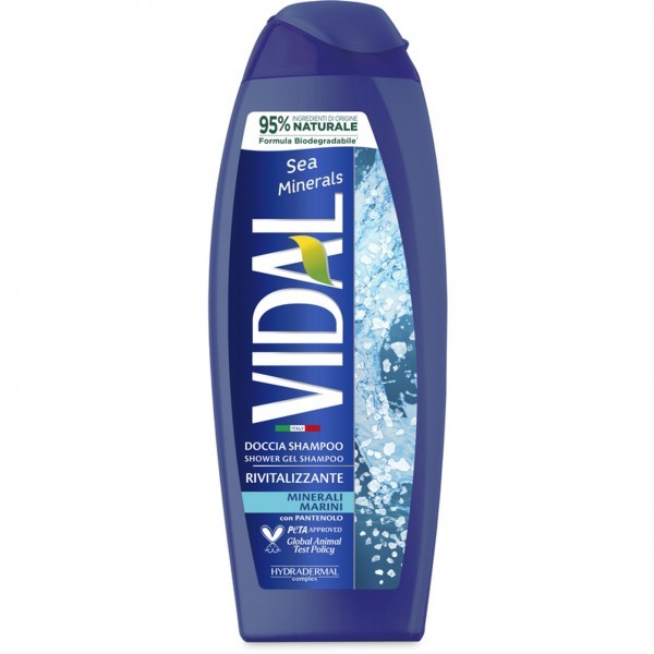 VIDAL SHAMP DOUCHE 250ML MINERALE