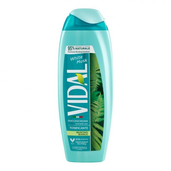 VIDAL SHAMP DOUCHE 250ML WHITE MUSK