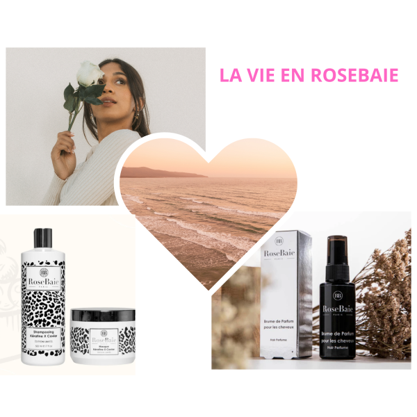 Pack gamme édition limitée Caviar X Kératine Rosebaie + Brume gratuite