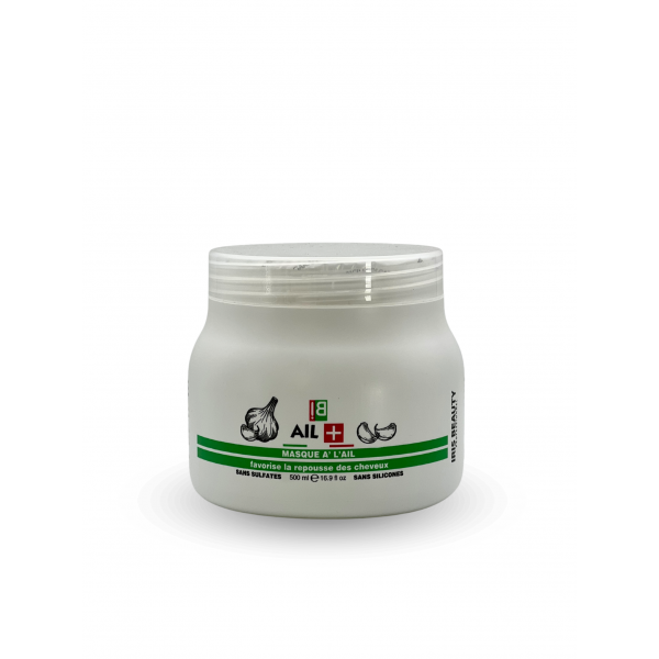 Iris Beauty - AIL Masque Capillaire À L'Ail - 500 Ml