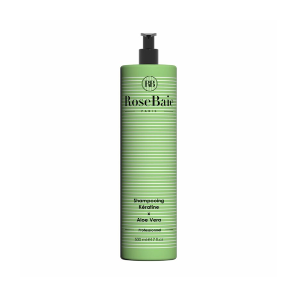 Shampoing Aloe Vera X Kératine Rosebaie 500ML