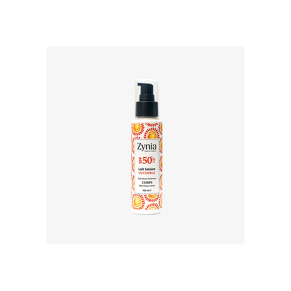 Lait Solaire Invisible Corps Spf50+