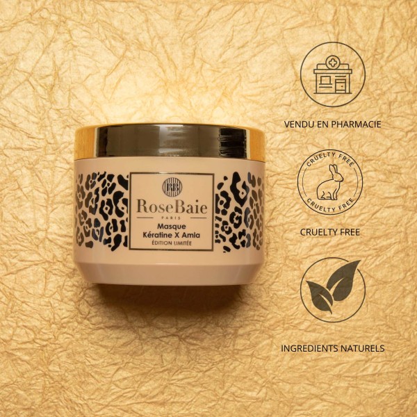 Masque Amla X Kératine Rosebaie 500 ml
