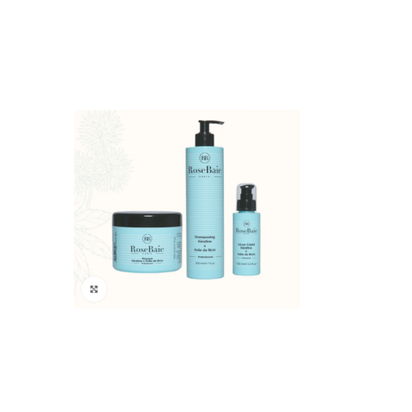 Pack Gamme Ricin X Kératine Rosebaie