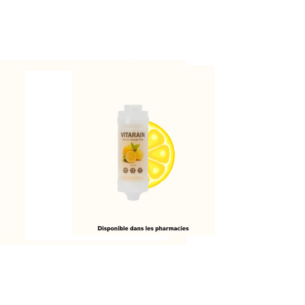 Filtre de douche à la vitamine – au Citron