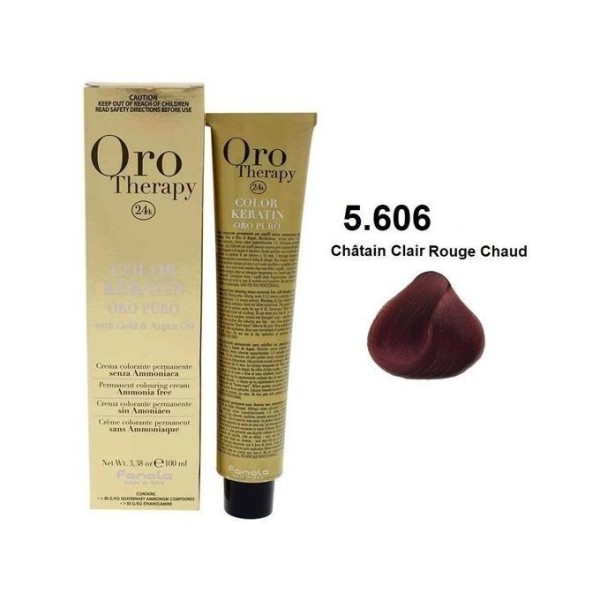 ORO COLORATION 5.606 chatain clair rouge chaud
